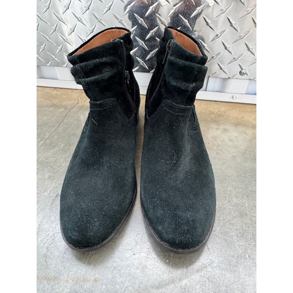 Copied - Vionic Kanela Black Suede Bootie 7